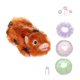 thumbnail image 1 of Muñeco de cerdito reborn de silicona, cerdito realista, adorable, regalo de cumpleaños o Navidad. Mini cerdo. Naranja, 1 of 9