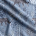 thumbnail image 1 of Soimoi Animals Print,Cotton Cambric, Quilting Fabric Sold by The Yard 42 Inch Wide, Medium Weight Cotton Fabric, SewingSupplies, Light Blue, 1 of 5