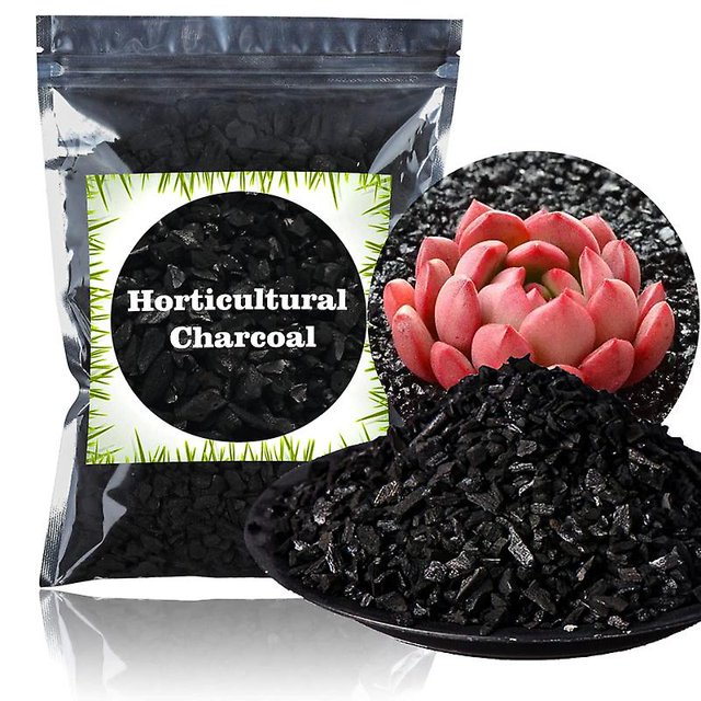 NUEVO Carbón vegetal hortícola para plantas de 1 qt de Doter, carbón vegetal de madera dura totalmente natural, carbón activado para mejorar el suelo, orquídeas (5 qt) descuento,
