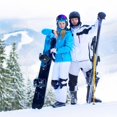 thumbnail image 2 of Advancent Invierno 3 dedos mitones de esquí guante de nieve impermeable pantalla táctil transpirable guante de Snowboard para hombres mujeres ciclismo al Escalada Numero 3 Advancent OD016009-03, 2 of 6