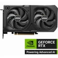 thumbnail image 2 of MSI SHADOW GeForce RTX 5060 Ti 16GB GDDR7 PCI Express 5.0 Graphics Card RTX 5060 Ti 16G SHADOW 2X OC PLUS, 2 of 5