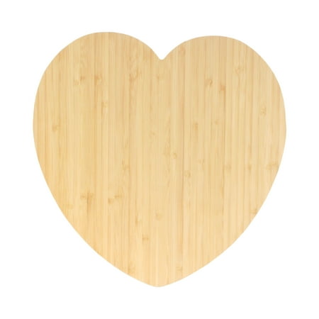 

BambooMN Heart-Shaped Bamboo Serving and Cutting Board 12 x 12 x 0.75 - 100 Pieces