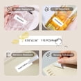 thumbnail image 3 of NIIMBOT 3 Rolls Labels for D11/D110/D101 Label Printer, Thermal Labels 0.55" x 2.37"(14 x 60mm) for DIY/Logo/Label/Barcode/Address Label/Stickers (White), 3 of 7