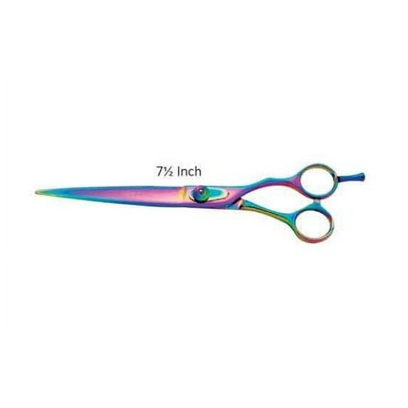Professional Dog Grooming Rainbow 5200 Series Straight Steel Shears Pick Size (7.5")