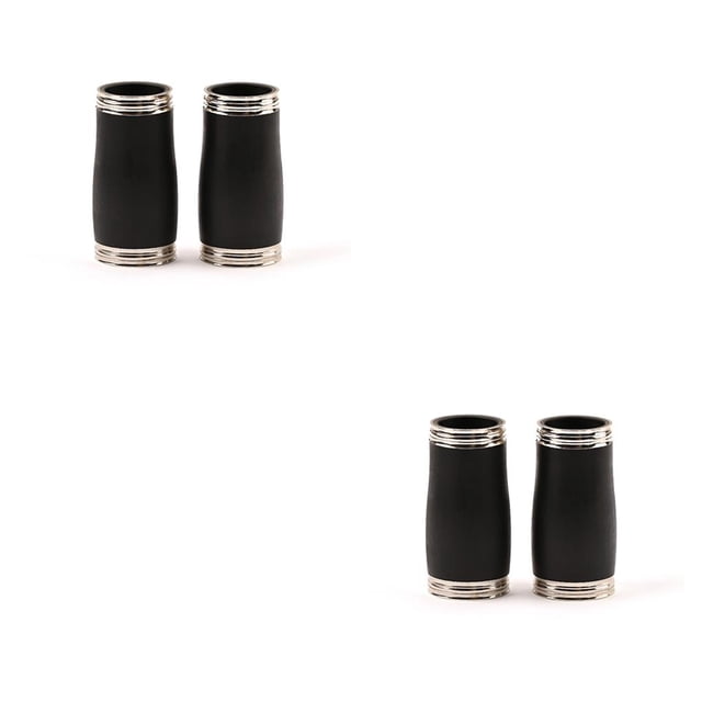 Wosthever Tubo de afinación para clarinete Treble Pitch B Flat Pipe Instrumento de viento Accesorio 65 mm 65mm 2piezas