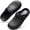 Black, variant on Qaltryn Slip on Waterproof Garden Slide for Women Men Easy Clean Unisex Lightweight Casual Slide Cushioned Sole EVA Comfort Garden Shoes Non Slip