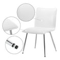 thumbnail image 7 of Duhome Dining Faux Leather Chairs Set of 4, Dining Room Chairs Armless Kitchen Side Chairs, White, 7 of 7