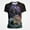 CQ-AI240413, variant on Men Funny Animals Pattern T-Shirt Streetwear 3D Digital Print Tee Loose Hip Hop Short Sleeve Unisex Tops