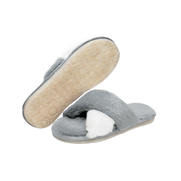 Plush Thong Slippers