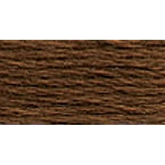 DMC Pearl Cotton Skein Size 3 16.4yd-Dark Coffee Brown