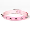 thumbnail image 1 of Collier Ras du Cou en Cuir Punk pour Hommes Bracelet en Cuir à Pointes Accessoires Punk Halloween Bracelets à Pointes Bijoux Gothiques Robe, 1 of 7