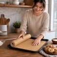 thumbnail image 7 of Extra Long 80m Silicone-Coated Baking Paper – Food Grade, Nonstick, Heat Resistant for Air Fryer & Oven, Oil Absorbing, Disposable Roll, Multipurpose Kitchen Liner, 7 of 7