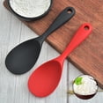 thumbnail image 3 of Food Grade Silicone Spoon Heat Resistant Non-stick Rice Spoon Cooking Tool, 3 of 6