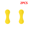 thumbnail image 1 of Support de Marqueur de Balle de Golf en Silicone, Pince de Calibration de Position de Mini Golf Magnétique, Fournitures de Golf Professionnelles Réutilisables, 2 Pcs, Jaune, 1 of 6
