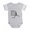 Heather Gray, variant on CafePress - FIN Score Soccer Player - Cute Infant Baby Football Bodysuit
