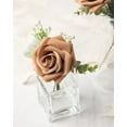 thumbnail image 5 of 25Pcs Artificial Roses Flowers Fake Roses with Stems Real Touch Foam Flowers for DIY Wedding Bouquet Baby Shower Centerpiece Floral Arrangement Party Home Decor(Black), 5 of 5