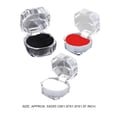 thumbnail image 3 of Sonducket Caja de joyería de 20 piezas, cajas de almacenamiento transparentes resistentes, resistente al agua, soporte práctico, accesorio, Ropa, zapatos y accesorios Miscelánea Blanco, 3 of 6