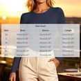 thumbnail image 4 of Stamzod Long Sleeve Shirts for Women Slim Fit Crewneck Basic Tee Stretchy Casual Layering Undershirts, 4 of 7