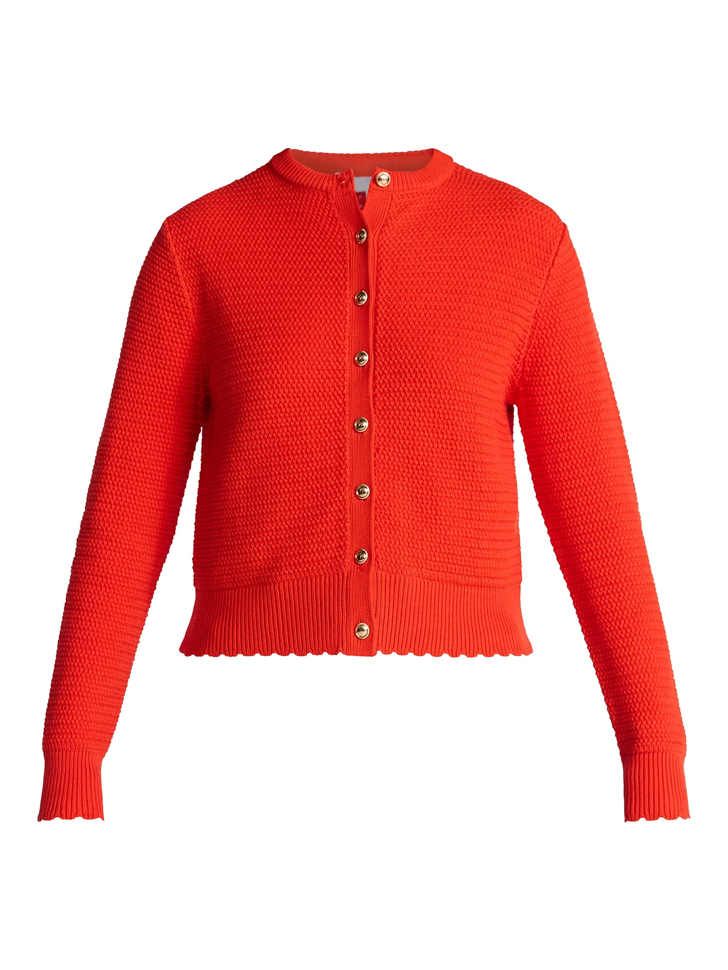 Time and Tru Women's Textured Knit Cardigan Sweater with Long Sleeves, Sizes, XS-XXXL