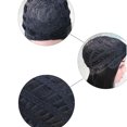 thumbnail image 3 of Peluca completa de pelo sintético Bob corto para mujer, marrón oscuro resistente al calor con reflejos grises para fiesta de cosplay, uso diario, 3 of 8