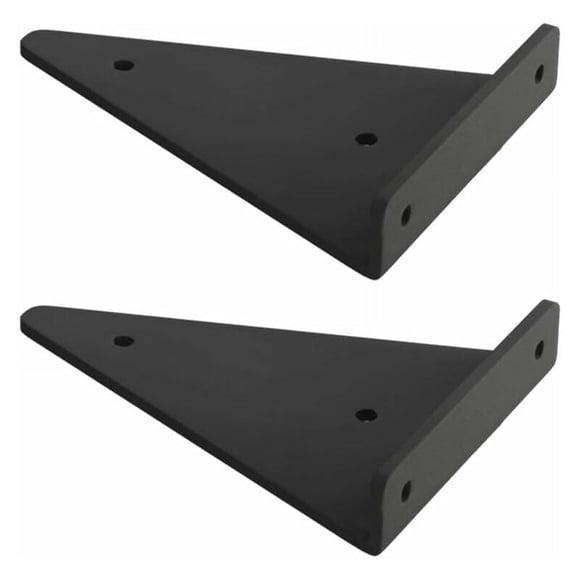 Counter Top Support Bracket, Creative Triangle Design With Roman Style For Industrial And Commercial Use, High-quality Metal Carbon Steel Shelf Brackets, Supports Up To 40kg Per