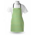thumbnail image 3 of Retro Apron Pattern of Repeating Floral Tiles Old Fashioned Nature Inspired Motifs, Unisex Kitchen Bib Apron with Adjustable Neck for Cooking Baking Gardening, Sea Green Yellow Beige, by Ambesonne, 3 of 3