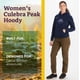 thumbnail image 2 of Sudadera con capucha MARMOT Culebra Peak para mujer, color azul marino ártico, talla S, 2 of 6