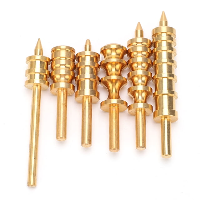 Pulidora de bordes de cuero, 6 piezas, pulidora de cuero, herramienta para pulir cuero, metal y latón, paquete de pulidora de cuero, funcionalidad de alta precisión
