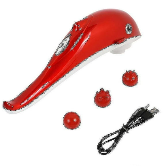 Electric Massager Dolphin Massager Body Massager Usb Blue/red Fashion Effective(hy)