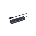 thumbnail image 1 of Hub USB de 7 puertos USB 2.0 con interruptor e indicador luminoso, 1 of 1