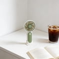 thumbnail image 1 of shyuyusa Mini USB Charging Hand Fan Portable Small Cooler Fan With Base For Outdoor Activity Daily Life, 1 of 6