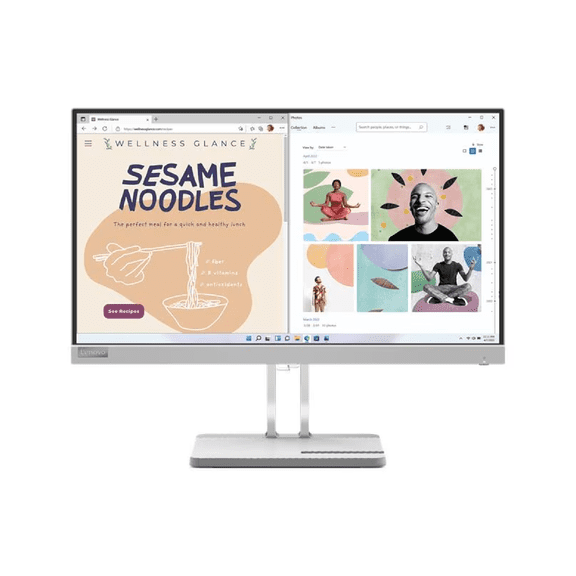 Restored Lenovo L22E-40 21.45" Monitor 4ms, 75Hz, VA, 250 nit, 1920x1080, 1xHDMI 1xVGA (Certified Refurbished)
