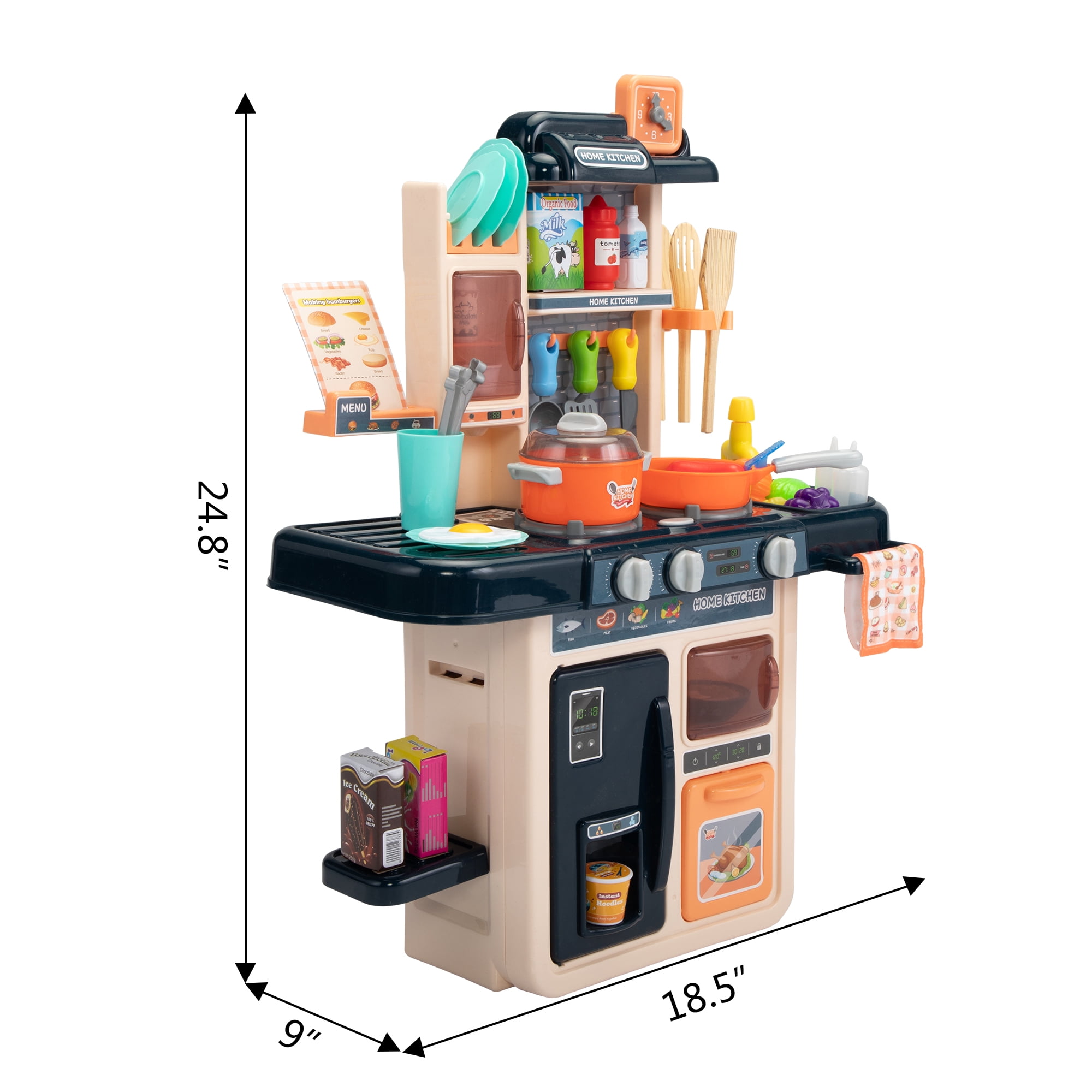 Buy Figment 42 Pcs Toy Kitchen Sets, Simulated Spray Kitchen Toys
