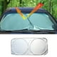 thumbnail image 5 of Parasol para Coche 150*70CM Parasol para Coche Recubierto Plata Parasol para Coche Doble Círculo, 5 of 9