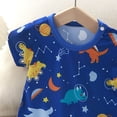 thumbnail image 6 of 0-3 Months Infant Summer Romper Summer Baby Bodysuit Thin Boys Romper Cartoon Newborn Short Sleeved Romper Baby Girls Pajamas, 6 of 6