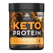 Ancient Nutrition Keto Protein, Turmeric, 15g Protein, 1.15 lb, 18.4 oz