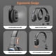 thumbnail image 5 of Auriculares Bluetooth con Micrófono, Auriculares Bluetooth para Camioneros con Cancelación de Ruido IA y Botón de Silencio, Auriculares Supraaurales., 5 of 6