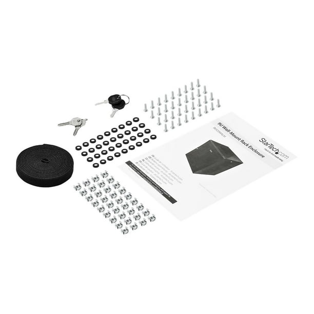 6U Wall Mount Network Rack – Heavy Duty 2-Post Open Frame For Servers, Patch Panels & IT Gear