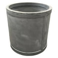 thumbnail image 2 of Durx-litecrete Lightweight Concrete Drum Light Grey Planter-Large, 2 of 2