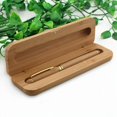 thumbnail image 3 of Vintage Elegant Bamboo Fountain Pen With Box For Business Gifts Luxury Brand Office Writing Pens, 3 of 8