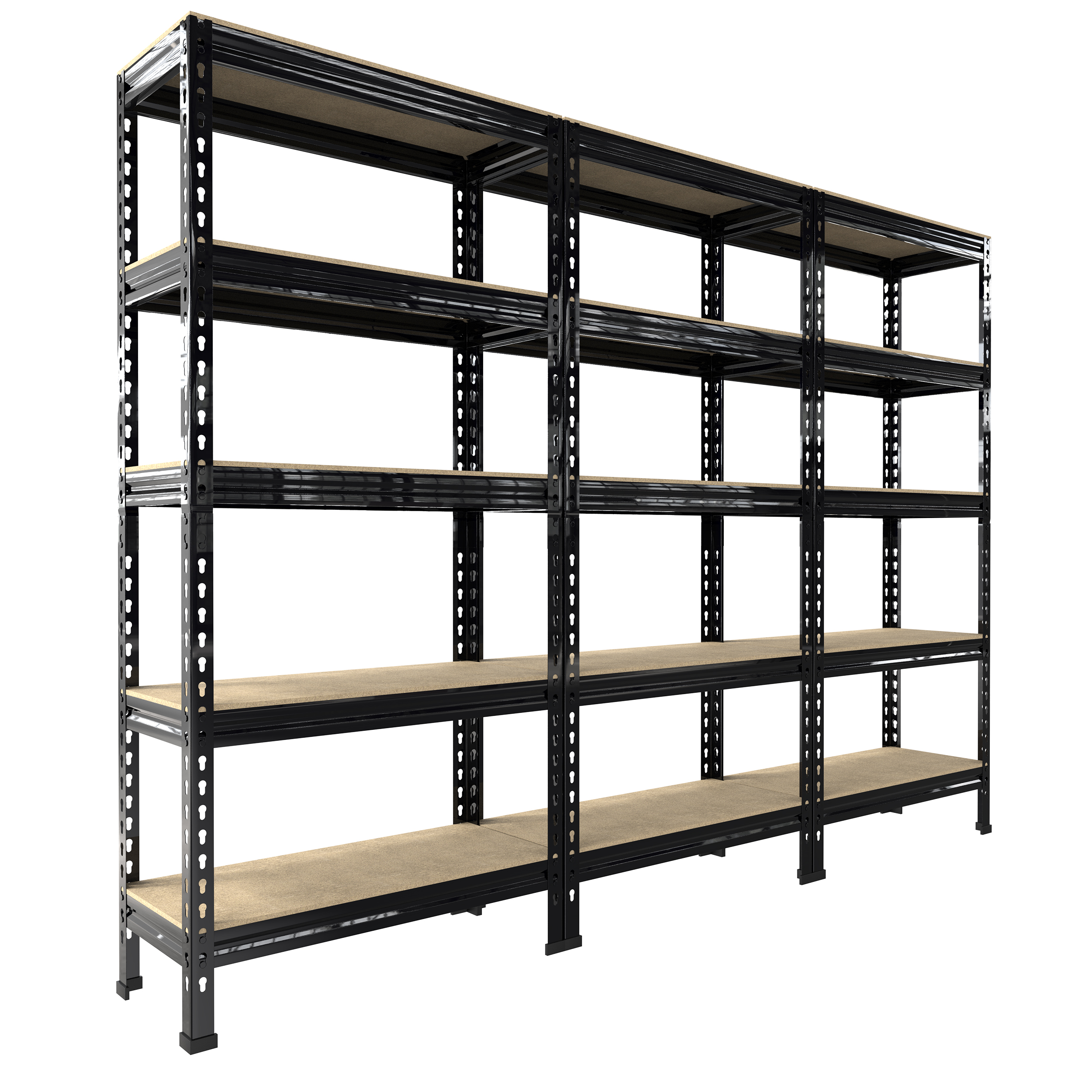 Kuma Tool Storage Shelves, 5 Tier Adjustable Metal Garage Storage Shelf Utility Rack Shelf Unit