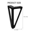 thumbnail image 2 of WHAMVOX  4 Pcs Adjustable TV Cabinet Legs Furniture Support Feet Supporter, 2 of 8