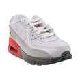 thumbnail image 2 of Nike Air Max 90 (PS) Little Kids' Shoes White-Light Silver-Flat Pewter cd6867-116, 2 of 6
