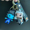 thumbnail image 4 of 1pc Cartoon Animation Keychain Magic Doll Series Keychain, PVC Bag Charm Backpack Accessories, Gift For Men, 4 of 5