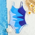 thumbnail image 2 of Odeerbi 8-14 Años Traje de Baño de Una Pieza Para Niñas Playa de Verano Traje de Baño Hawaiano Traje de Baño Degradado Lindo Traje de Baño Estampado Para Vacaciones, 2 of 9