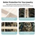 thumbnail image 3 of Owl Jewelry Display and Organizer: Portable Square Travel Case for Rings, Earrings, Necklaces, Bracelets - Suitable for Girls and Women, 3 of 6