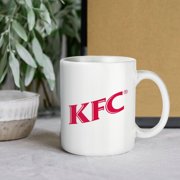 White Mug Fashion KFC Logo Nice