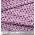 thumbnail image 3 of Soimoi Japan Crepe Satin Fabric Flower Artistic Print Fabric by Yard 42 Inch Wide, 3 of 3