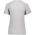 thumbnail image 2 of Holloway Sportswear S Womens Swift Wicking Tee Silver 222751, 2 of 4