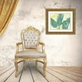 thumbnail image 3 of Popp, Grace 14x12 Gold Ornate Wood Framed with Double Matting Museum Art Print Titled - Illustrated Palms II, 3 of 4